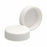 DWK Life Sciences Wheaton Urea White Cap with PTFE Liner - White Polypropylene Screw Caps with PTFE / Foamed PE Liner, Solid Top, 33-400 Neck Finish - 239236