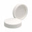 DWK Life Sciences Wheaton PTFE PP FCD / FMD PE Liner Cap - White Polypropylene Cap for Wide Mouth Packers, PTFE-Faced Foamed Polyethylene Liner, Size 45-400 - 239239