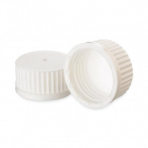 DWK Life Sciences Wheaton 45mm Cap - CAP, PP, W / PTFE FACED SIL LNR, WHITE, 45MM - 240740