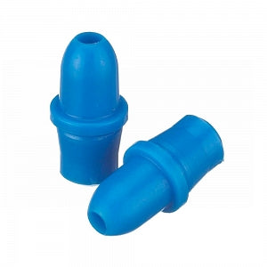 DWK Life Sciences Wheaton 8mm LDPE Control Dropper Tip - LDPE Extended Control Dropper Tip, 8 mm, Blue - 242404