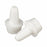 DWK Life Sciences Wheaton 15mm LDPE Control Dropper Tip - LDPE Extended Control Dropper Tip, 15 mm, White - 242430