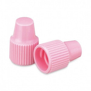 DWK Life Sciences Wheaton 8-425 PP Dropper Tip Caps - Polypropylene Dropper-Tip Cap, Size 8-425, Pink - 242501