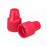 DWK Life Sciences Wheaton 8-425 PP Dropper Tip Caps - Polypropylene Dropper-Tip Cap, Size 8-425, Red - 242502