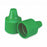 DWK Life Sciences Wheaton 15-415 PP Dropper Tip Caps - Polypropylene Dropper-Tip Cap, Size 15-415, Green - 242516