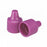 DWK Life Sciences Wheaton 15-415 PP Dropper Tip Caps - Polypropylene Dropper-Tip Cap, Size 15-415, Purple - 242517