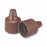 DWK Life Sciences Wheaton 15-415 PP Dropper Tip Caps - Polypropylene Dropper-Tip Cap, Size 15-415, Brown - 242519