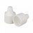 DWK Life Sciences Wheaton 15-415 PP Dropper Tip Caps - Polypropylene Dropper-Tip Cap, Size 15-415, White - 242520