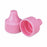 DWK Life Sciences Wheaton 20-410 PP Dropper Tip Caps - Polypropylene Dropper-Tip Cap, Size 20-410, Pink - 242521