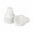 DWK Life Sciences Wheaton 13-425 PP Dropper Tip Caps - Polypropylene Dropper-Tip Cap, Size 13-425, White - 242540