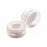 DWK Life Sciences Wheaton Snap Cap - E-Z Vial Clear Polyethylene, Snap Caps with Red PTFE / Silicone Septa Liner, 11 mm - 242776