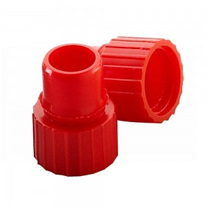 DWK Life Sciences Wheaton Snap Plug Cap - CAP, SNAP PLUG, PE, RED, FOR 8X40MM VIAL - 242802