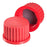 Wheaton Duran PBT Red GL High-Temp Screw Caps - CAP, SCREW, PBT, CLOSED, RED, W/PTFE, GL32 - 292401905