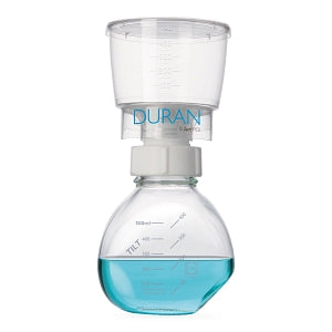 Wheaton Duran Tilt Bottle-Top Filter Units - FILTER FUNNEL, BTL TOP, PES, 0.1UM, 500ML - 292702818