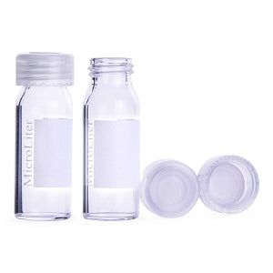 DWK Life Sciences Wheaton Clear Components / Assembled Kits - KIT, ASM, VIAL, CL, NAT CAP, W/P, PTFE SEP, 9MM - 76-1210N-A