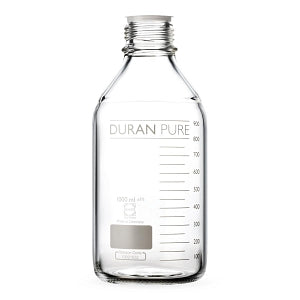 Wheaton Duran Pure Clear Bottles - BOTTLE, DURAN PURE, GLASS, CLEAR, GL25, 25ML - 818011401