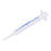 DWK Life Sciences Wheaton Ecostep 3.75 mL Disposable Syringe - Disposable Polypropylene Pipettor Syringes, 3.75 mL, Blue, Nonsterile - 851608