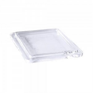 DWK Life Sciences Wheaton Cover Only - Soda Lime Glass Type III Staining Dish Cover, Clear, 3.6" x 2.8" (91 mm x 71 mm) - 900202