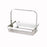 DWK Life Sciences Wheaton Rack Only - Stainless Steel 30-Slide Slide Rack, 118 mm L x 88 mm W x 70 mm D - 900234