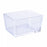 DWK Life Sciences Wheaton Dish Only - Type III Soda Lime Glass 16-, 30- and 40-Slide Clear Staining Dish, 118 mm x 88 mm x 70 mm - 900301