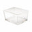 DWK Life Sciences Wheaton Dish Only - Type III Soda Lime Glass 16-, 30- and 40-Slide Clear Staining Dish, 118 mm x 88 mm x 70 mm - 900301