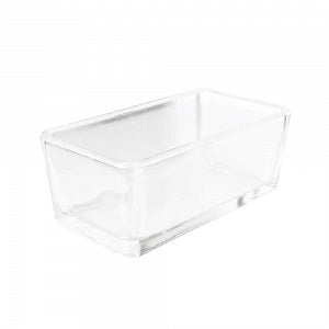 DWK Life Sciences Wheaton Dish Only - Type III Soda Lime Glass 50-Slide Clear Staining Dish, 185 mm x 88 mm x 78 mm - 900401