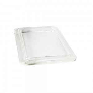 DWK Life Sciences Wheaton Cover Only - Soda Lime Glass Staining Dish Cover with 50 Slides, Clear, 3.15" x 7.9" x 4.15" (80 mm x 200 mm x 105 mm) - 900402