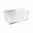 DWK Life Sciences Wheaton Dish And Cover - Type III Soda Lime Glass 50-Slide Clear Staining Dish with Cover, 185 mm x 88 mm x 78 mm - 900403