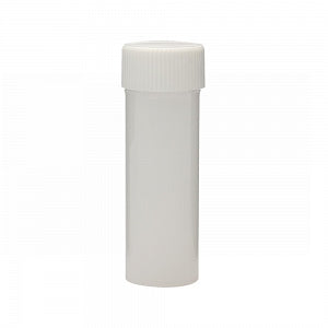 DWK Life Sciences Wheaton HDPE Samples - Sampule Polypropylene Scintillation and Counting Vial with Cap, 18 mm Cap Size, 17 mm dia. x 57 mm H - 986645