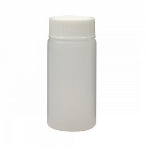 DWK Life Sciences Wheaton LS HDPE Vial - 20 mL HDPE Liquid Scintillation Vial, Attached Polypropylene Cap with Metal Foil / Pulp Liner - 986701