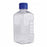 DWK Life Sciences Wheaton PETG Square media Bottle - Square PETG Sterile Media Bottle, 2, 000 mL - WPBGC2000SB