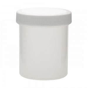 DWK Life Sciences Wheaton Jars with Polypropylene Screw Caps - JAR, PP, WHITE, W/UNLINED CAP, 89-400, 500ML - W209904