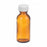 DWK Life Sciences Wheaton 1 oz. Amber Bottle with PTFE Liner - BOTTLE, GLASS, BS RD, PTFE LNR, AMB, 1OZ - W216842