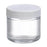 DWK Clear Straight-Sided Jar with TFE-Lined Cap - JAR, GLASS, CLR, PP / PTFE LINER, 53-400, 2OZ - W216908