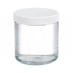 DWK Clear WM Type III Bottle - BOTTLE, TYPE III, CLEAR, WIDE MOUTH, 4OZ - W216929