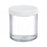 DWK Life Sciences Wheaton Clear Type III WM PP / PTFE Bottle - Standard Wide Mouth Bottle, Polypropylene Cap with PTFE-Faced Foamed Polyethylene Liner, Clear, 16 oz. - W216931