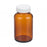 DWK Life Sciences Wheaton Amber WM PP / PTFE Bottle - Wide Mouth Packer Bottle, White Polypropylene Cap with PTFE-Faced Foamed Polyethylene Liner, Amber, 4 oz. - W216947