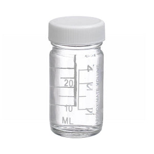 DWK Clear WM Type III Bottle - BOTTLE, WM, TYPE III, CLR, PP / PTFE LIN, 1OZ - W216971