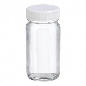 DWK Wheaton 2 Oz Type III Clear Bottle - BOTTLE, GLASS, WM, AC RD, PV LNR, CLR, 2OZ - W216996