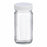 DWK Life Sciences Wheaton Type III Soda-Lime Clear Bottle - BOTTLE, TYPE III, CLEAR, PTFE LINED CAP, 4OZ - W217002