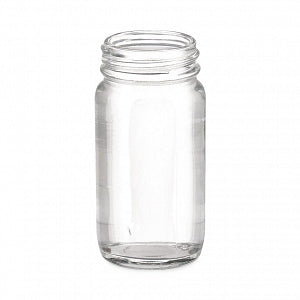 DWK Life Sciences Wheaton 2oz Type III Clear Round Bottle - BOTTLE, GLASS, WM, AC ROUND, CLR, 2OZ - W217006