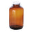 DWK Amber Wide-Mouth Packer Bottle - BOTTLE, WM, PCKR, GL, AMB, PTFE / PE, 2.5L, 12/CS - W217932