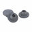 DWK Ultrapure 13mm Stopper - STOPPER, PLUG, ULT PURE, 13MM, GRAY, 1000/CS - W224100-400