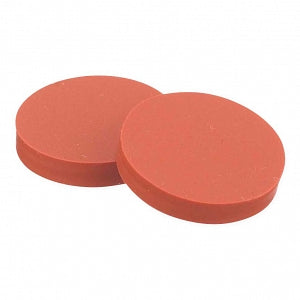 DWK Wheaton 20 mm Red Silicon Septa - SEPTA, SILICONE, RED, 20MM - W224163