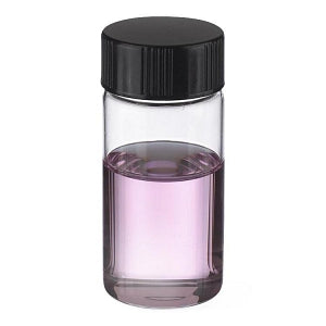 DWK Wheaton Lab File Clear Glass Sample Vials with Caps - VIAL, GLASS, CLR, PTFE / RUB LNR, 28X60MM, 20ML - W224589