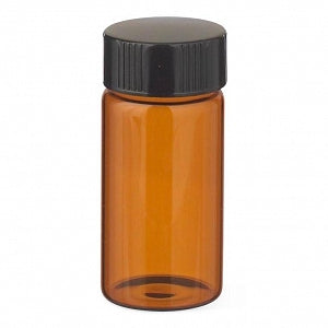 DWK Life Sciences Wheaton Amber Sample Vial In Lab File - VIAL, GLS, AMB, IN FILE, PTFE / RUB LN, 20ML - W224604