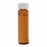 DWK Life Sciences Wheaton Amber Lab file Vial - Type I Borosilicate Lab File Vial with PTFE Cap, Amber, 40 mL - W224614