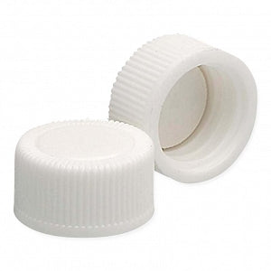 Dwk Life Sciences Wheaton Wheaton White Polypropylene Screw Caps with Silicone Liners - CAP, PP, PTFE / SIL LINER, WHT, 13-425 - W240831