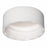 DWK Wheaton Polypropylene Open Cap with PTFE / Silicone Liner - Polypropylene Screw-On Cap with PTFE / Silicate Liner, White, 13-425 - W240841