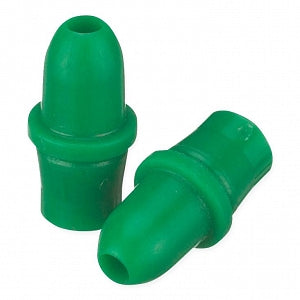 DWK Life Sciences Wheaton 8mm LDPE Control Dropper Tip - LDPE Extended Control Dropper Tip, 8 mm, Green - W242406-A