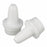 DWK Life Sciences Wheaton 15mm LDPE Control Dropper Tip - LDPE Extended Control Dropper Tip, 15 mm, White - W242430-A